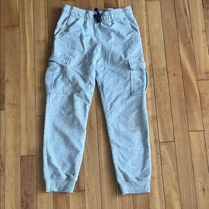 Carter's Light Gray Kids Cargo Joggers 8